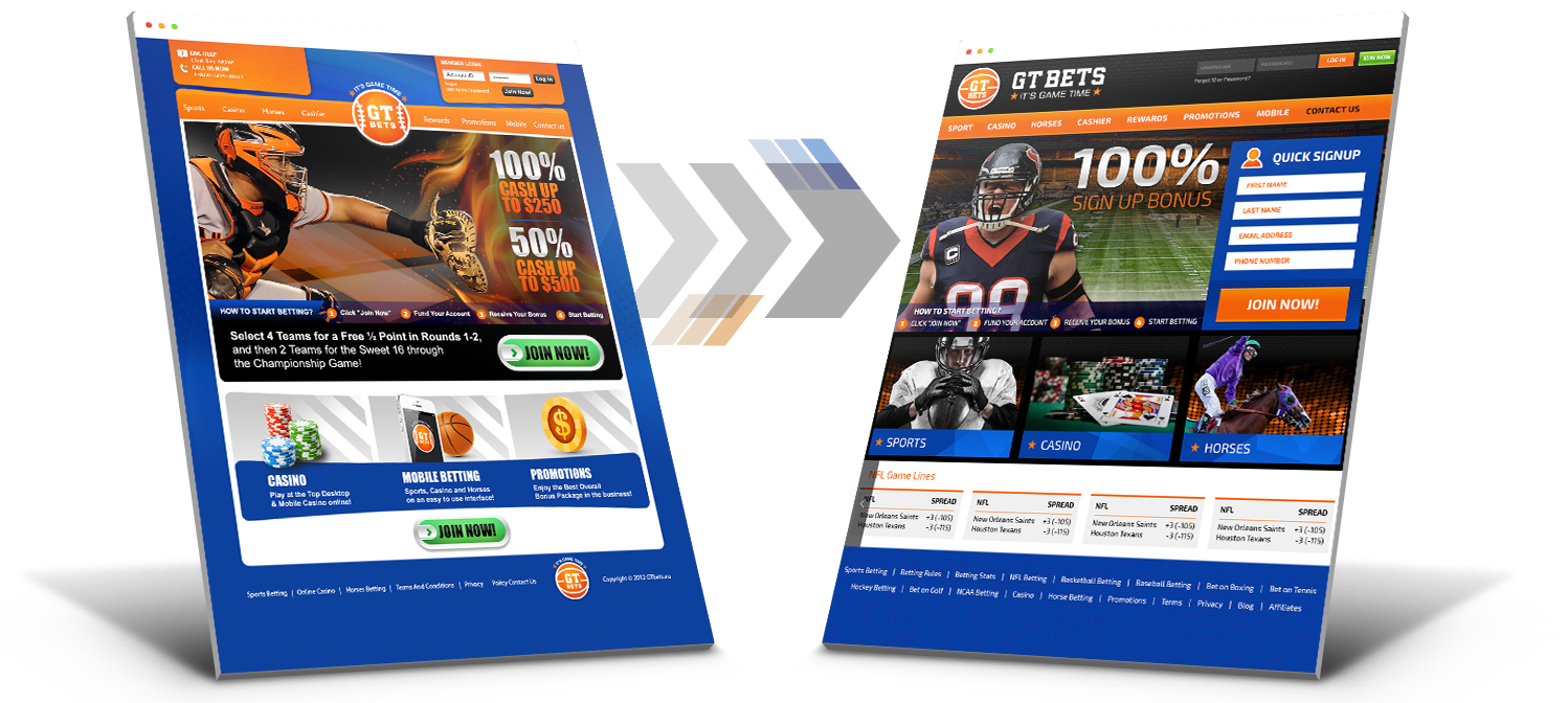 GTBets Redesign