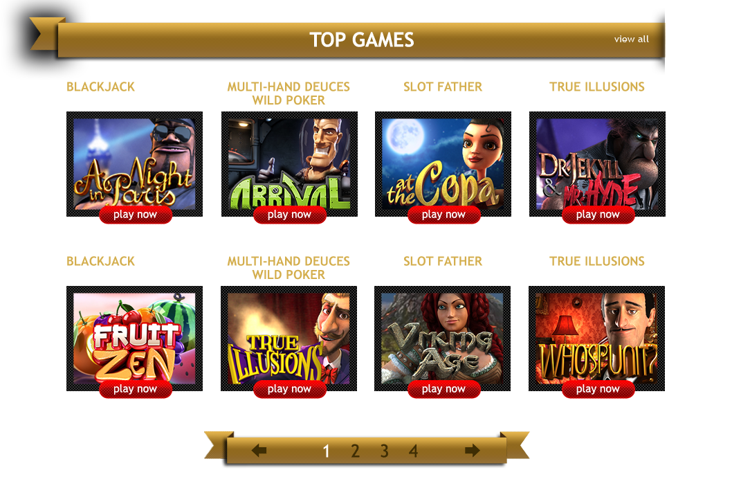 Gaming Casino Website Design Strong Gaming